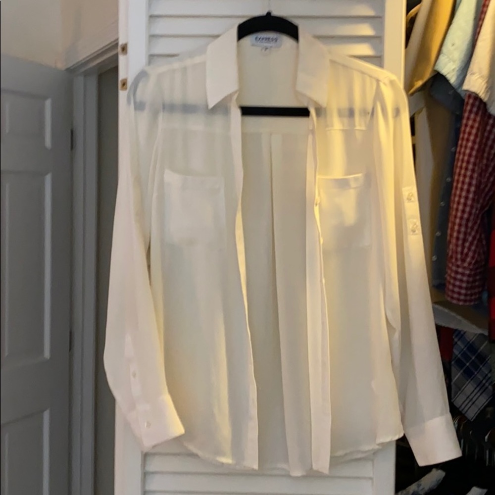 Express White Portifino Shirt